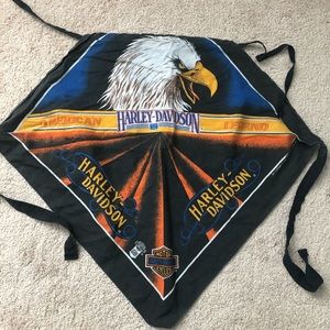 Custom vintage Harley Davidson bandana halter